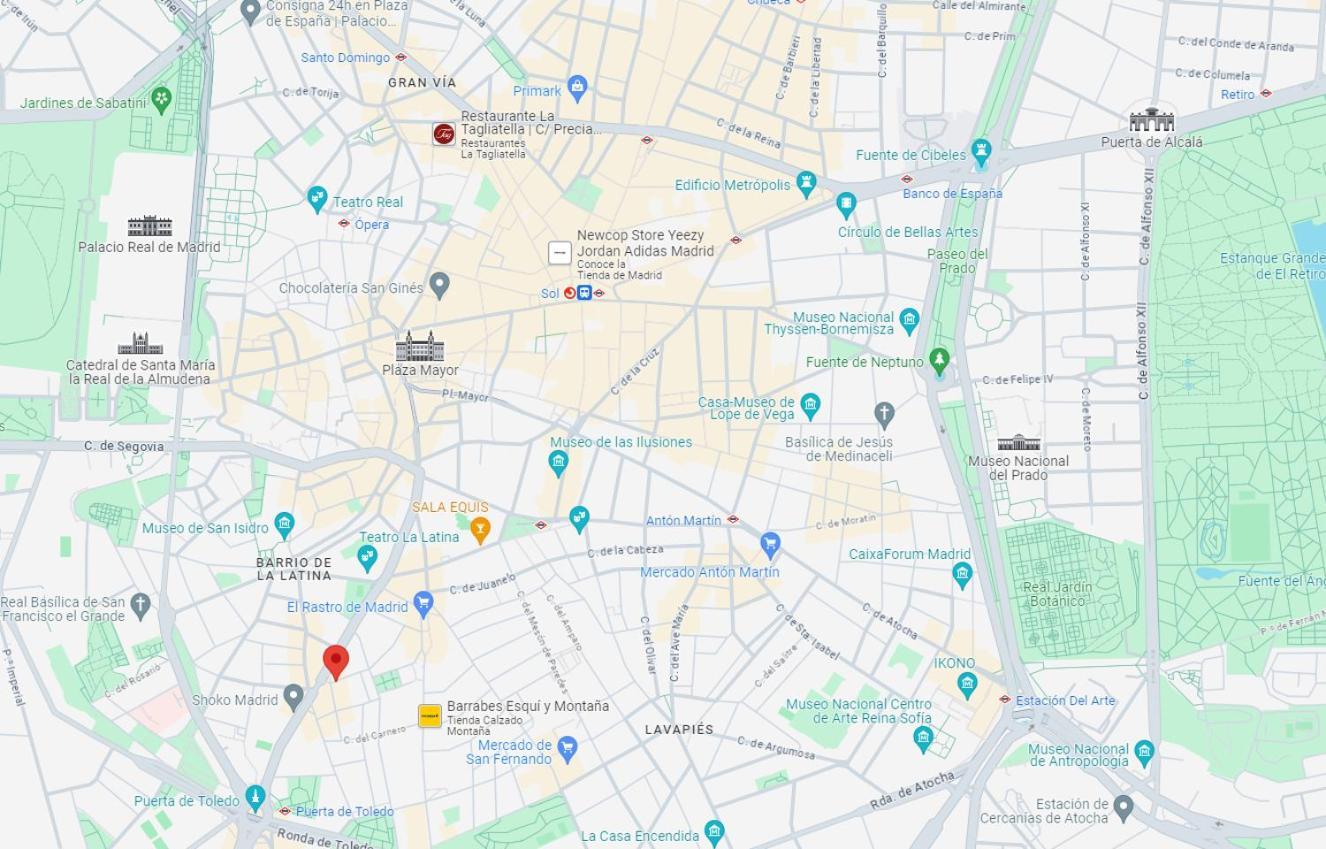 Premium Apt 7Pax En Calle Santa Ana-La Latina E2 مدريد المظهر الخارجي الصورة